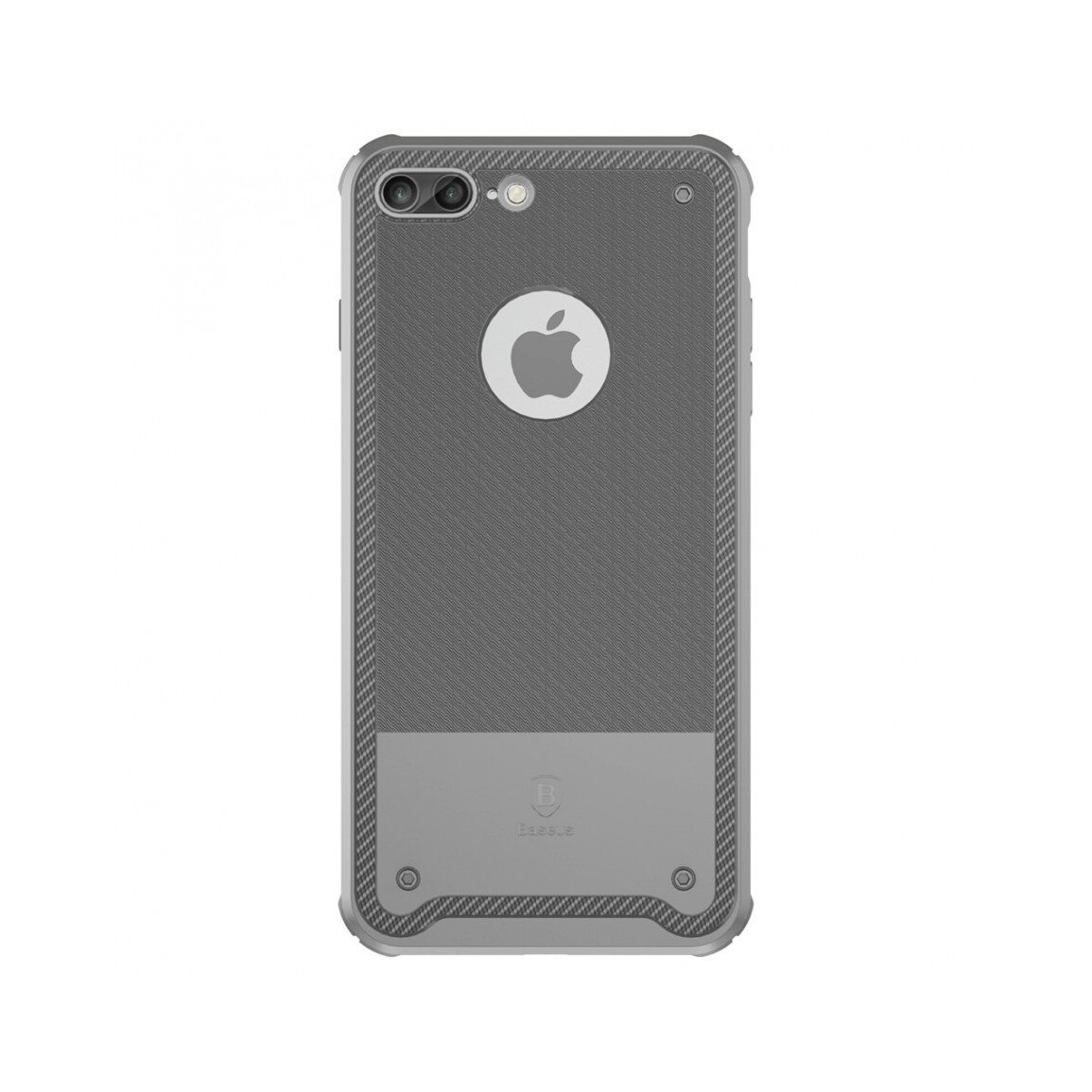 Carcasa protectie spate rezistenta la socuri BASEUS pentru iPhone 7 Plus 5.5 inch, gri