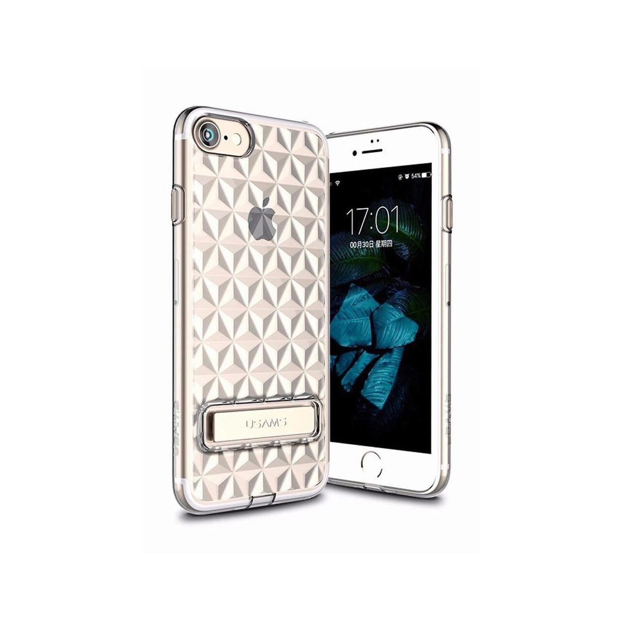 Husa Apple iPhone 7,iPhone 8,iPhone SE (2020) - Usams Gelin Serie Gold