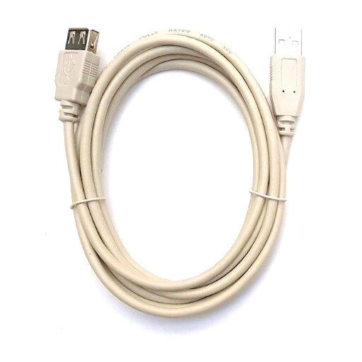 Cablu de date Kinetix USB A - USB A M/F 2M