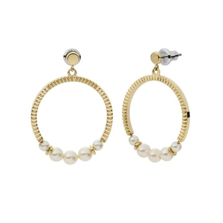 Colier Fossil Val JF04066710, Auriu