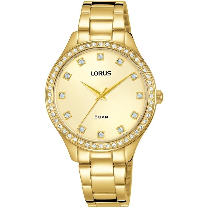 Ceas dama Lorus RG284RX9 Quartz Auriu, Auriu, Auriu