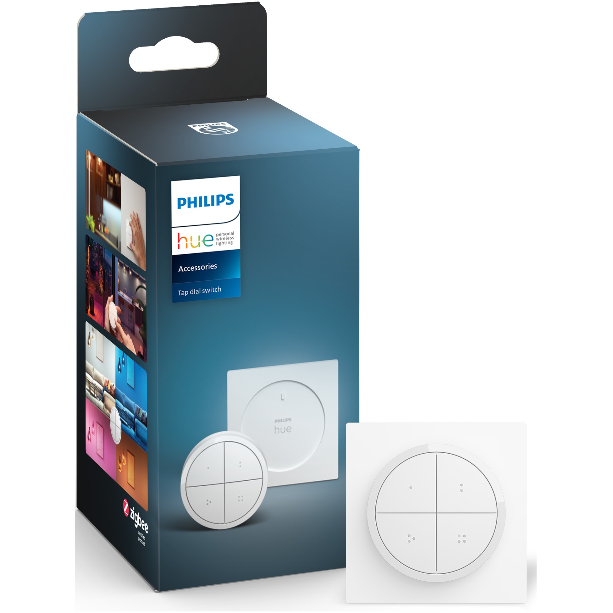 H⭐︎ Intrerupator Philips Hue Tap, Wireless, 4 butoane configurabile