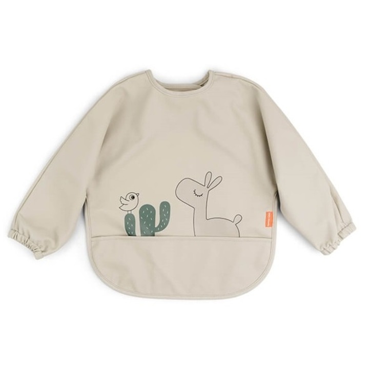 Ujjú előke, Done By Dear, poliészter, krém