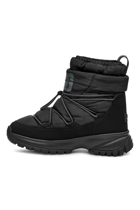 UGG, Ghete apres-ski rezistente la apa Yose Puffer, Negru, 10