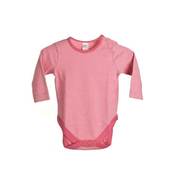 Urmatorul body cu maneci lungi si dungi, Malva