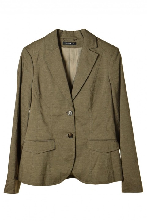 Дамско сако Comma, Сив / Кафяв