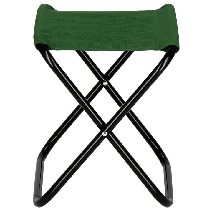 Scaun de camping pliabil, scaun de pescuit, verde