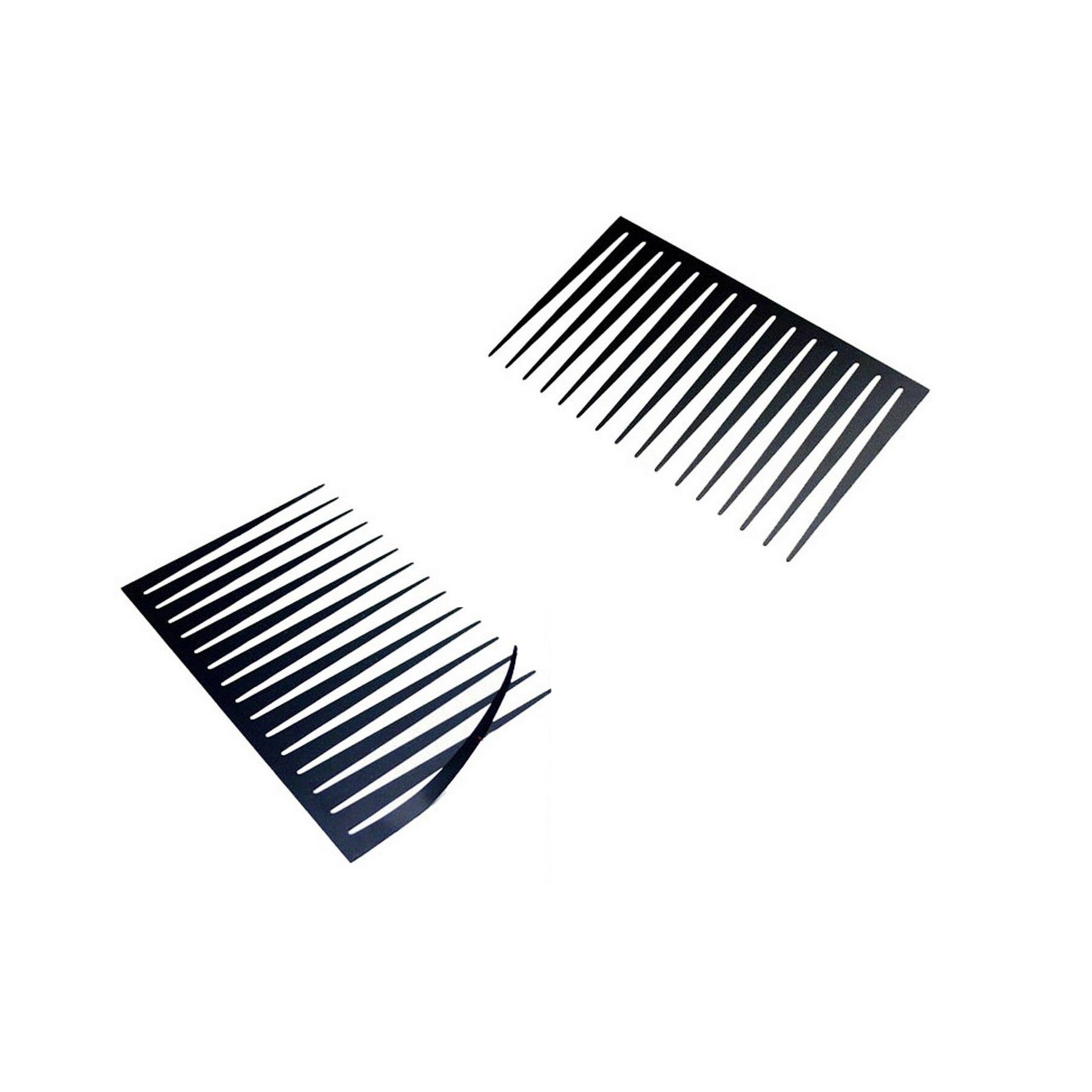 Set 2 Gene decorative auto Shantavo, Universal, PVC, Negru