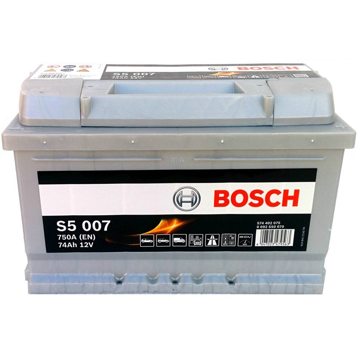Аккумулятор автомобильный 74. АКБ Bosch 12v автомобильный. Автомобильный аккумулятор Bosch s5 008. 0 092 S50 020 Bosch. Аккумулятор Bosch s5 007 Silver.