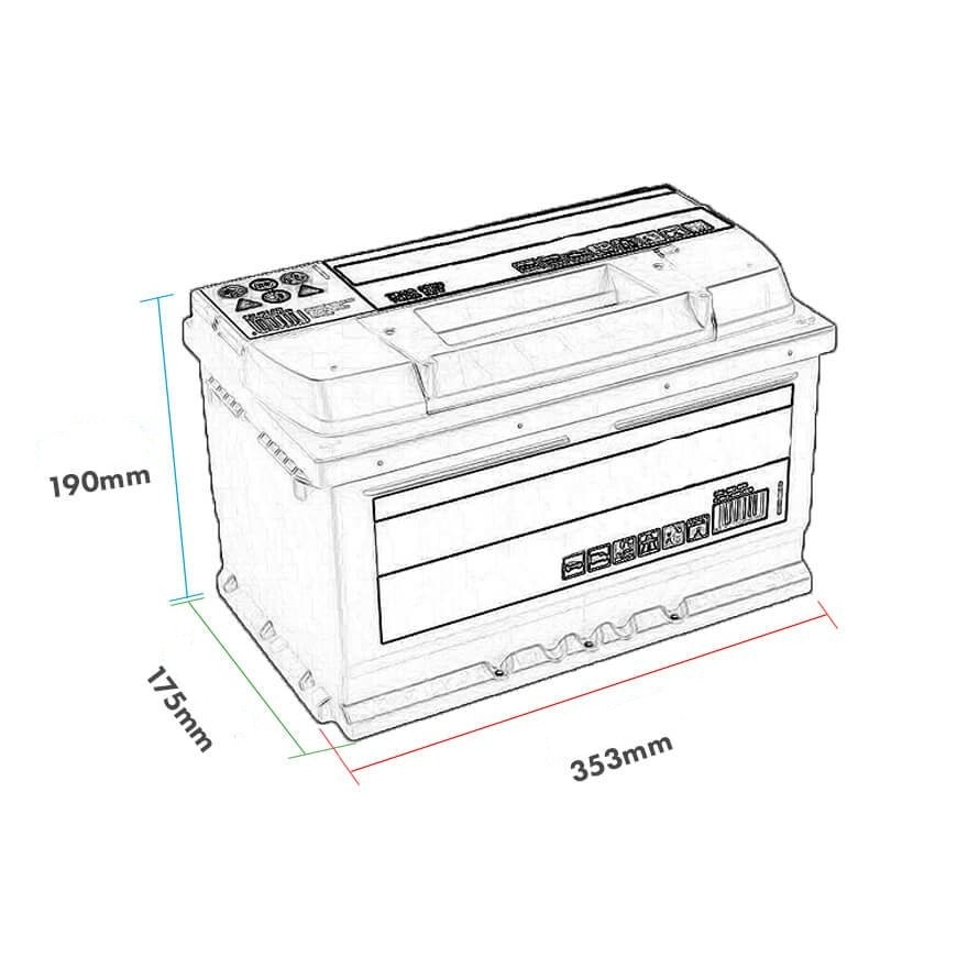 Bateria Bosch® S3 - 27 Hp (+ -) Inversa 74ah