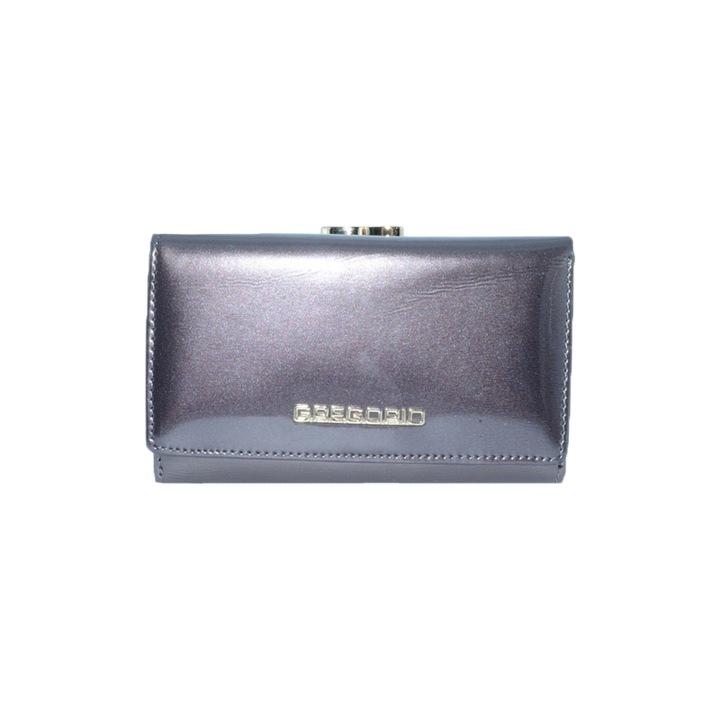 Női bőr pénztárca Mini Junior 5510G, szürke