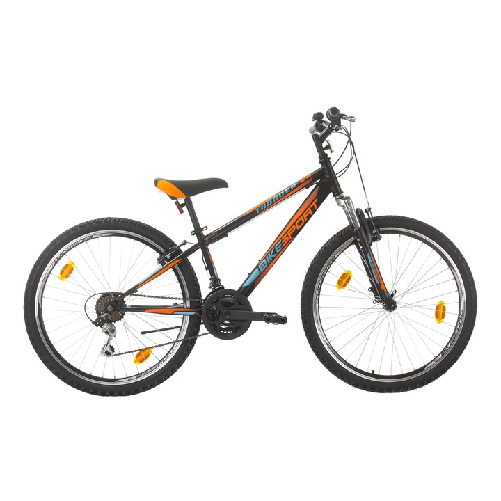 Велосипед BIKESPORT THUNDER 26", Черен