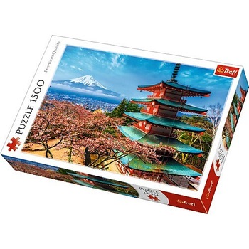 Puzzle Trefl, Muntele Fuji, 1500 piese Puzzle Trefl, Muntele Fuji, 1500 piese