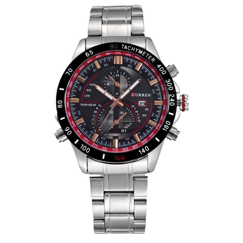 Ceas Curren Silver Power, otel inoxidabil