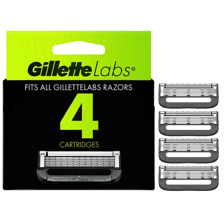 Комплект от 4 ножчета за самобръсначки Gillette Labs