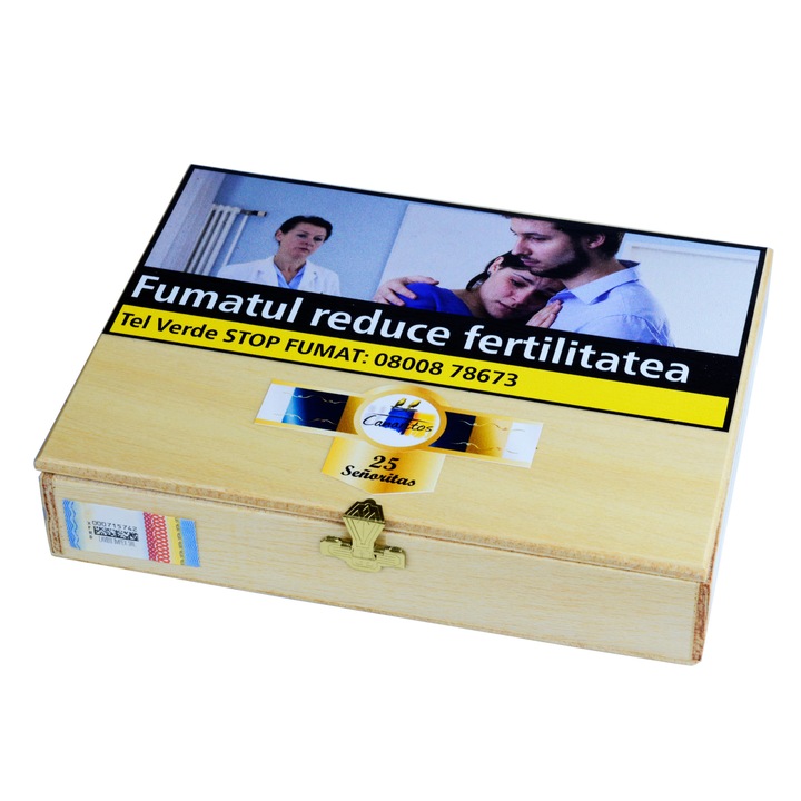 Tigari de foi, Canaritos, Senoritas Caja, 25 buc