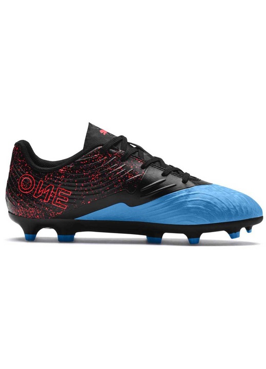 Ghete de fotbal barbati Puma One 19.4 HG, Rosu/Negru