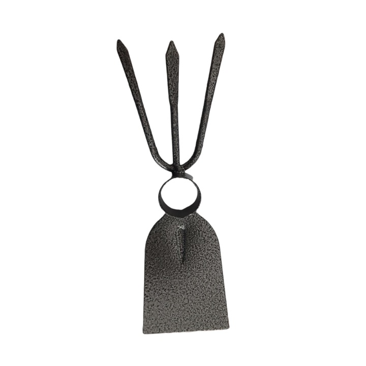 Sapaliga fara coada, cu 3 colti