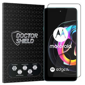 Folie Sticla Dr.Shield, Compatibil Motorola Moto Edge 20 Lite, Full Glue, Protectie Profesionala 2.5D