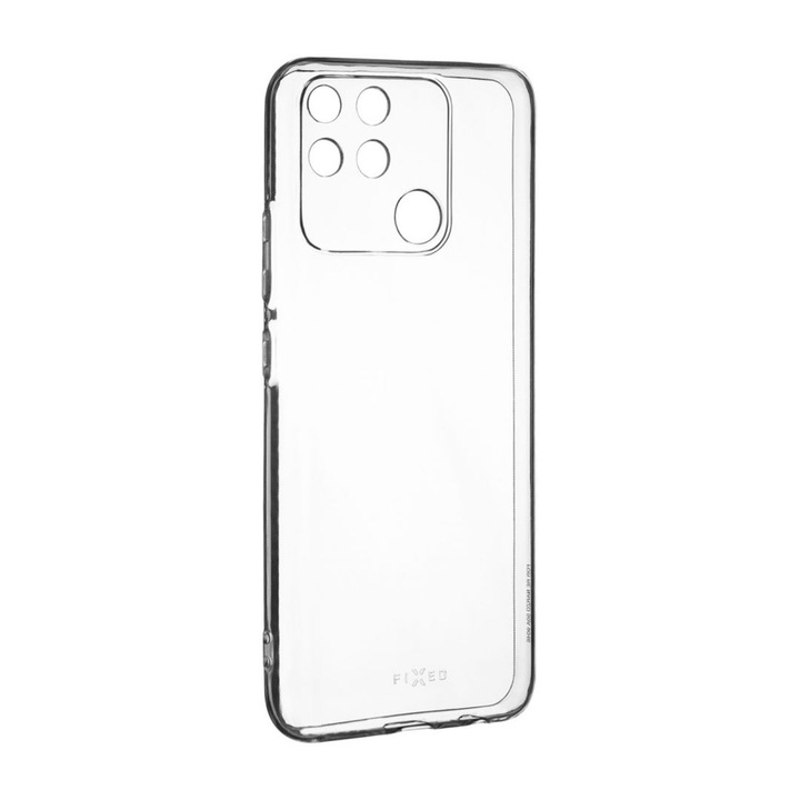 FIXED TPU Gel Tok Realme Narzo 50A, átlátszó, 189173, Mobiltelefon tok