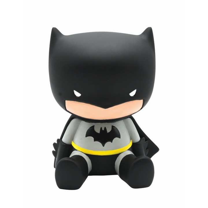 Lampa de veghe copii Batman, Lexibook, Model 3D, LED, 13 cm, Multicolor