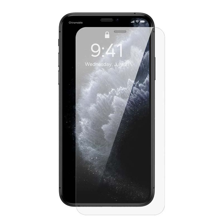 Baseus, 2 db védőfólia készlet, Glass, iPhone XS Max/11 Pro Max készülékhez