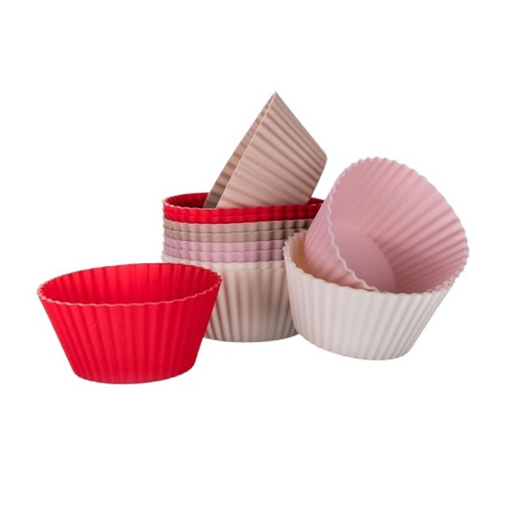 Set 12 Forme Silicon Banquet 6 X 2.7 cm