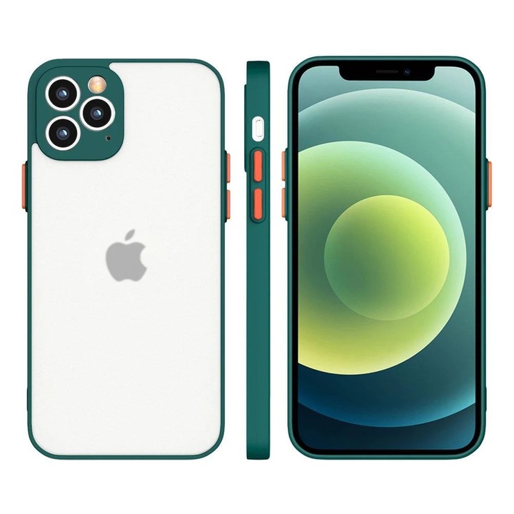 Husa de protectie 76372 Milky Case, Compatibila cu Samsung Galaxy S21 Plus, Verde