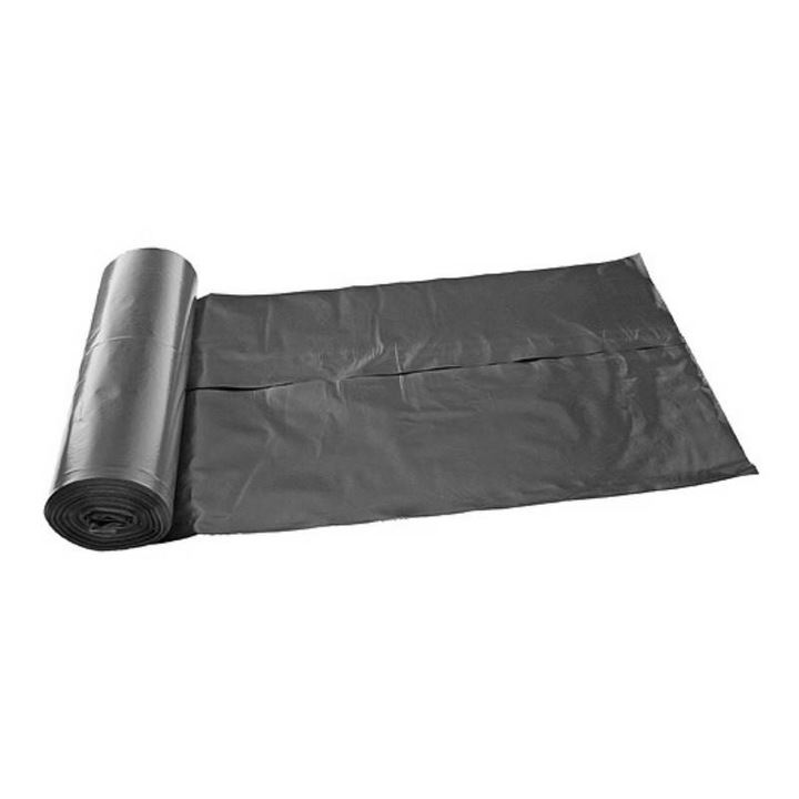 20 db tisztítózsákos készlet Strend Pro Rolo LDPE, 60 L, újrahasznosított, fekete