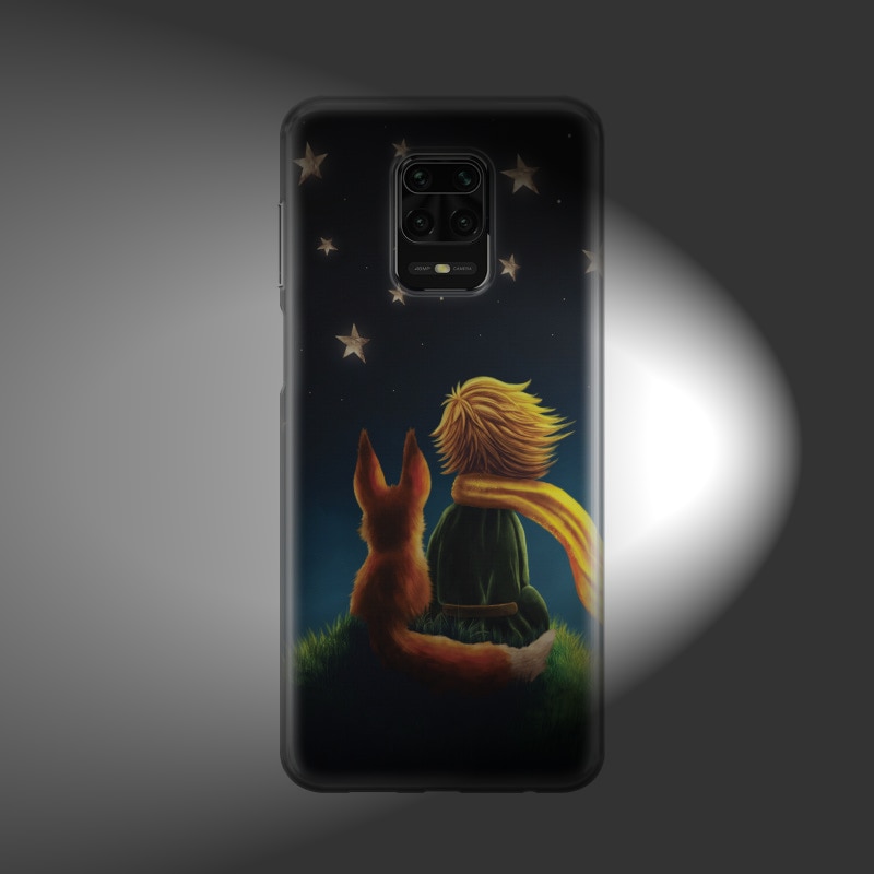 Husa telefon pentru Xiaomi Redmi Note 9 Pro, Note 9S, Silicon, Little Prince