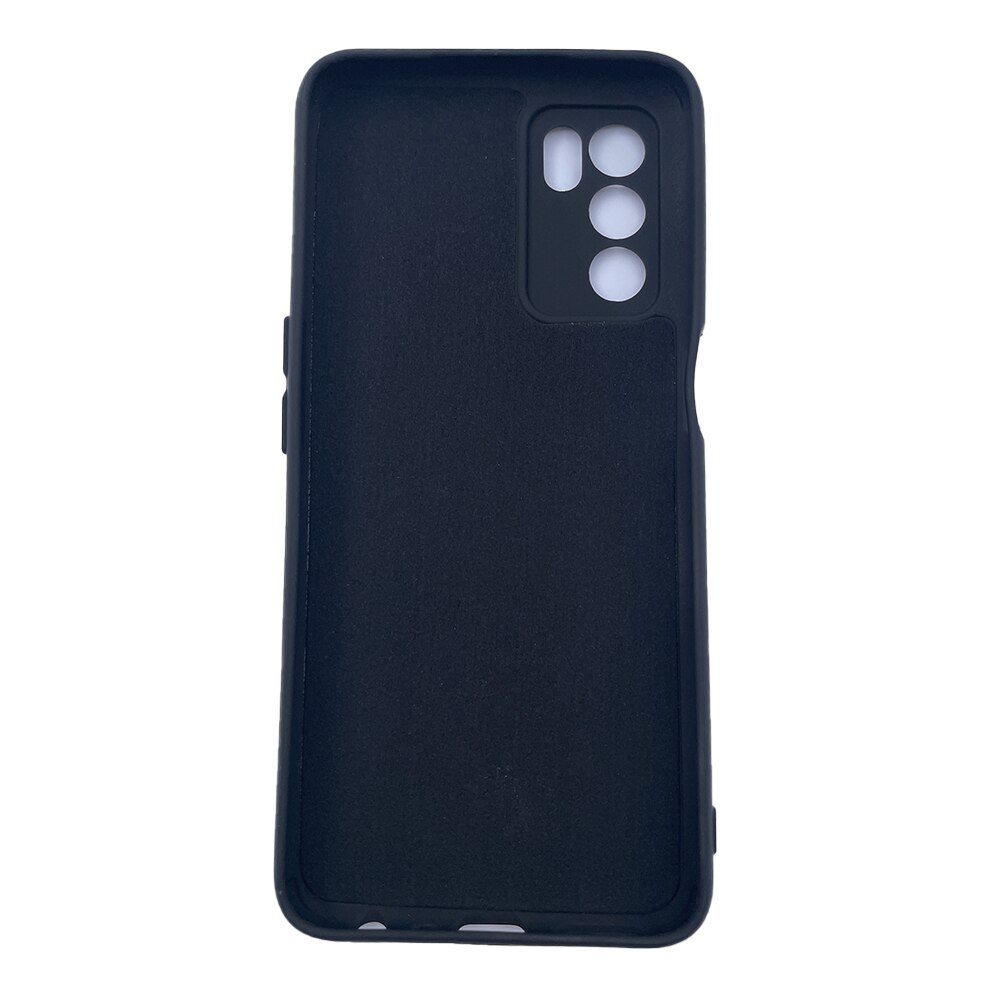 TPU силиконов калъф за OPPO A16 / A16s, вътрешност от микрофибър ...