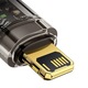 Кабел Baseus Explorer, USB към Lightning, 2.4A, 1m, черен