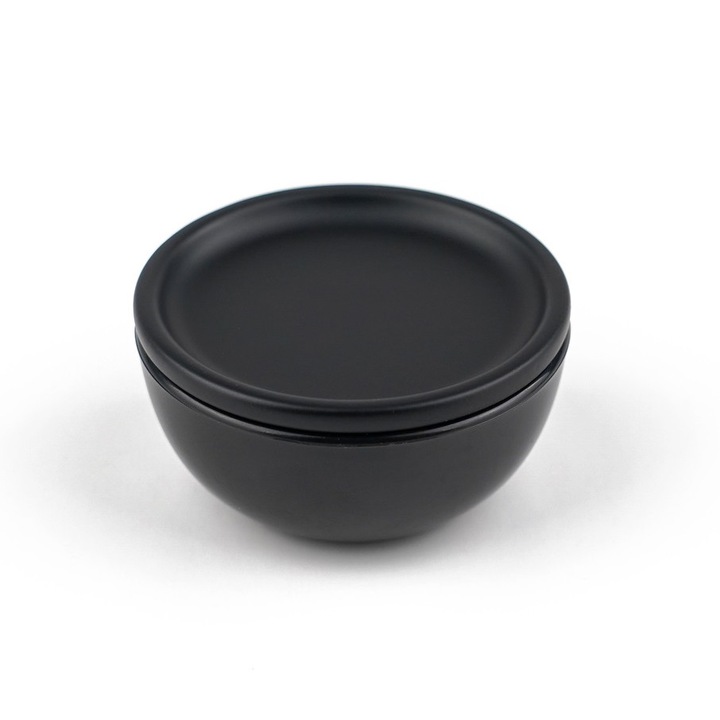 Buton pentru mobila Lexi, finisaj negru mat CB, Ø 50 mm