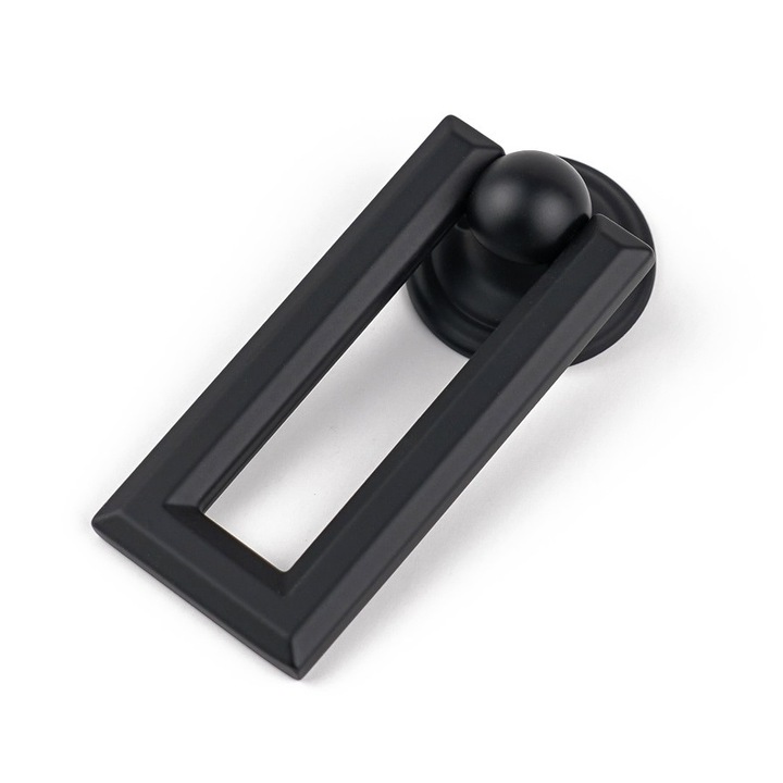 Maner pentru mobila Grant Round, finisaj negru mat CB, Ø 35 mm