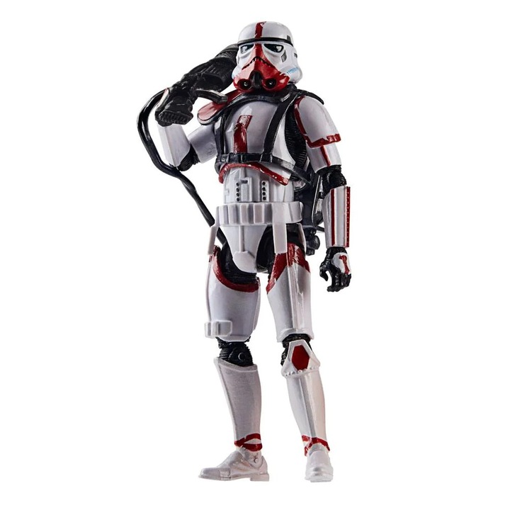 Комплект от 2 артикулирани фигурки Star Wars Vintage 3-3/4 в Mando Incinerator Trooper & Grogu