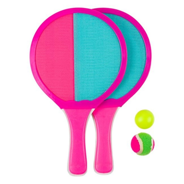 Set Rachete de Plaja, 4 piese, Desen Unicorn