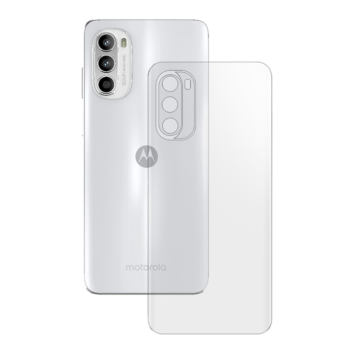 SILKASE matt hátfólia Motorola Moto G52-hez, hátvédő, szilikon