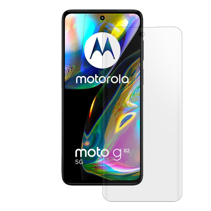 Set 2 folii mate SILKASE pentru Motorola Moto G82, protectie telefon, silicon