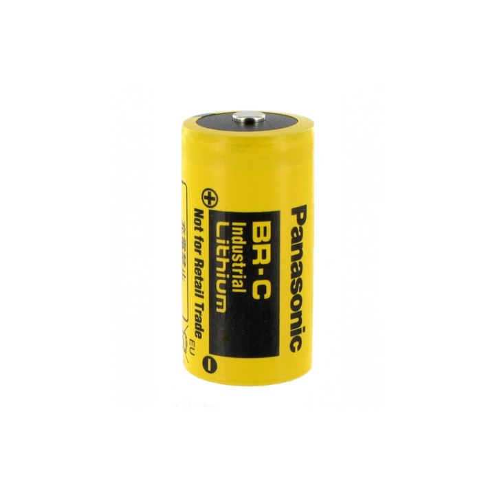 Baterie de litiu industriala CR BR-C R14 3V PANASONIC