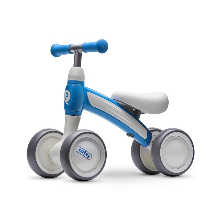 Bicicleta Qplay Riding, Milly Mally, 1-3 ani, 20 kg, Albastru