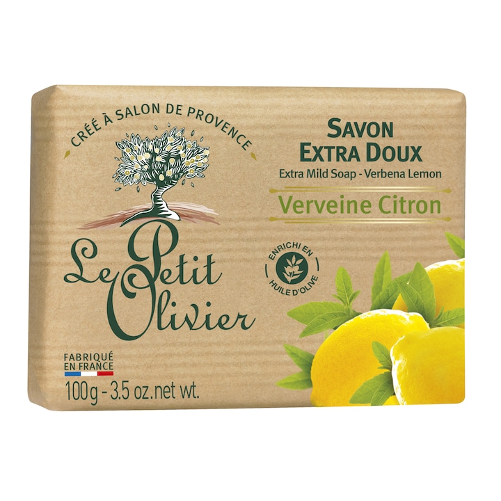 Сапун Le Petit Olivier, Лимон, 100 гр