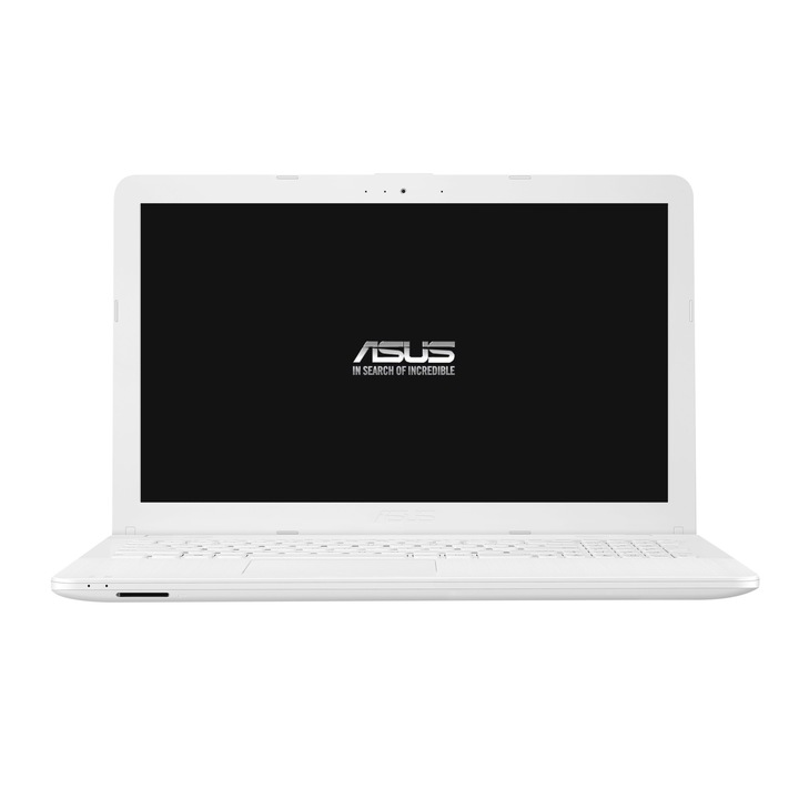 ASUS VivoBook Max X541UV-XO393D laptop, Intel® Core™ i5-6198DU 2.3 GHz-es processzorral, 15.6", HD, 8GB DDR4, 1TB, nVIDIA® GeForce® 920MX 2GB, free dos, fehér, Magyar kiosztású billentyűzet