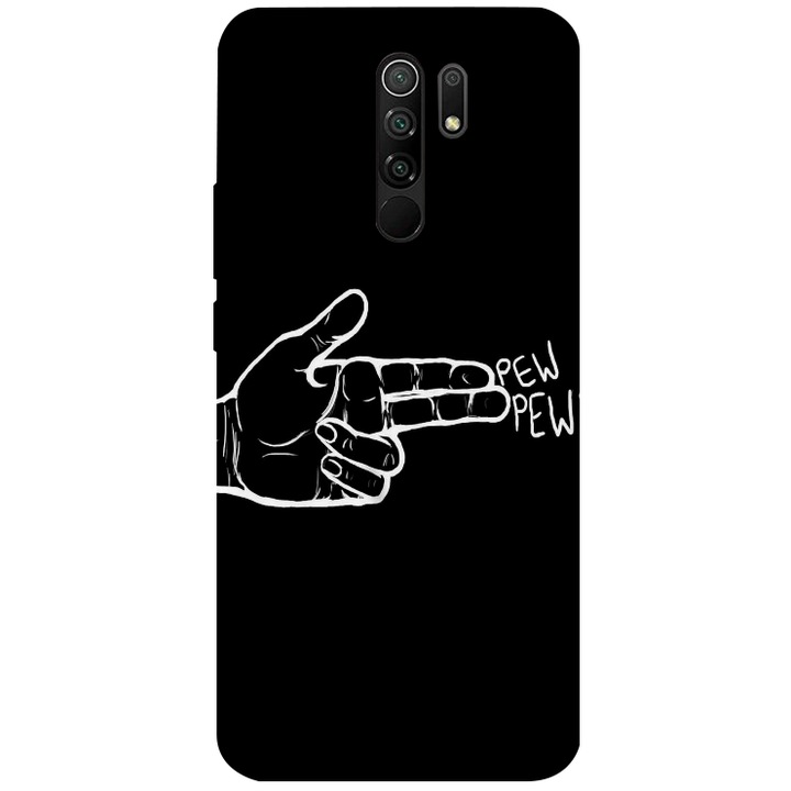 Кейс за Xiaomi Redmi 9 от Premium Silicone, PEW! PEW!, PH266B19M494