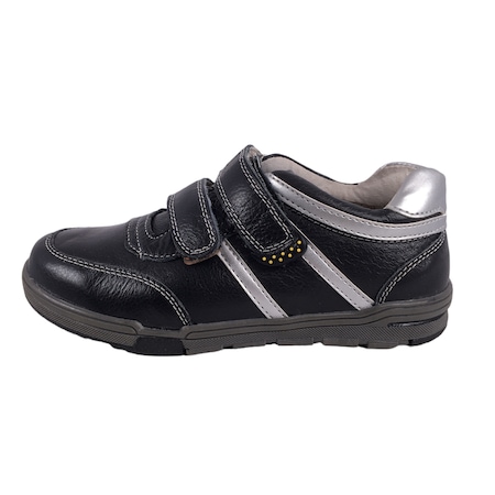 Детски обувки Chippo Youth 102162 15-55/90, 32-37, Естествена кожа, Черен/Сребрист, Размер 34, 20.50 см