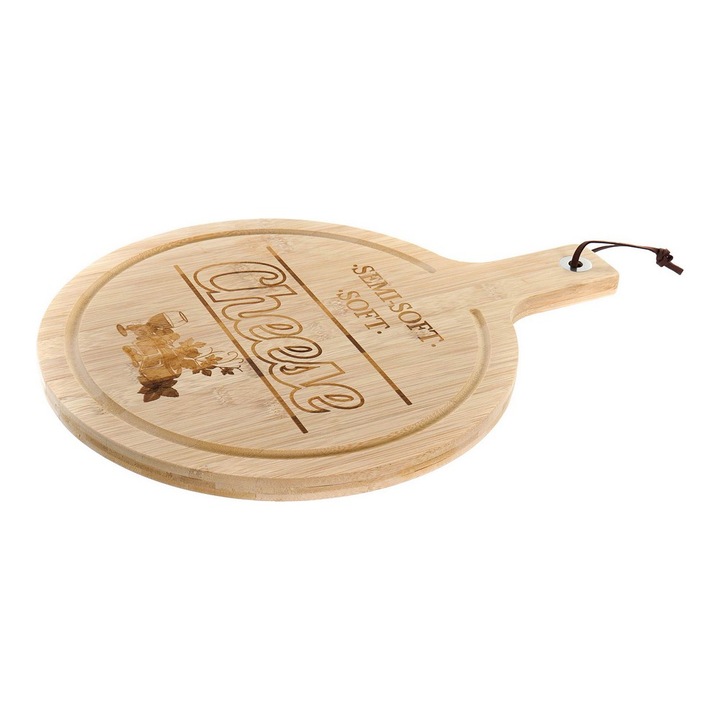 Дъска DKD Home Decor, Бор, Кръгла