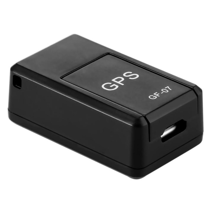Mini GPS, Zola®, lehallgató funkcióval, rejtett sim, fekete, 4x2,5x1,5 cm