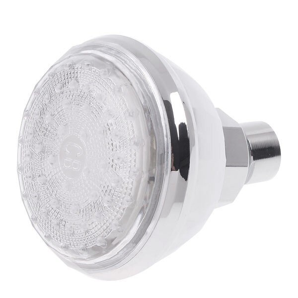 Para de dus iluminata LED, 7 culori, diametru 8.3 cm