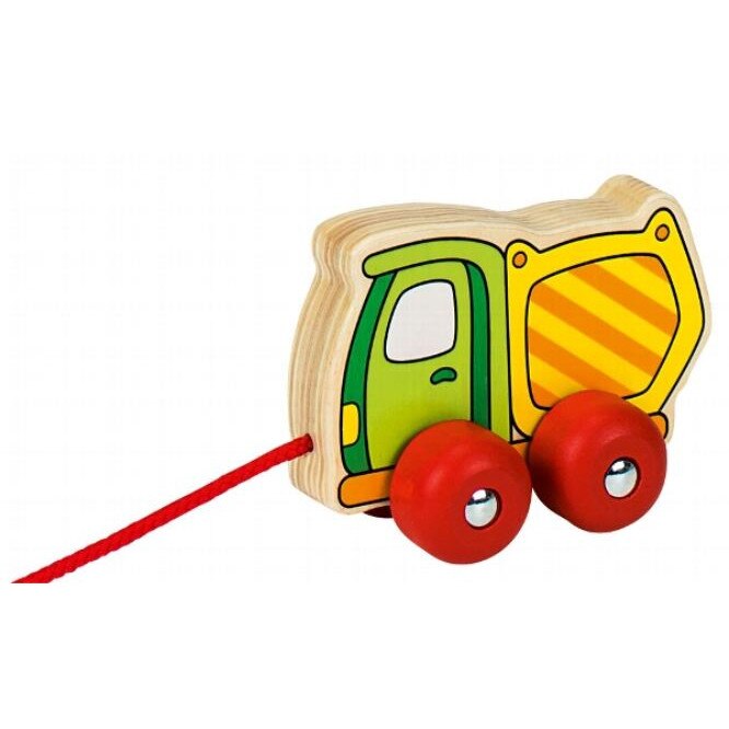 Jucarie de tras , camion din lemn , jucarii copii