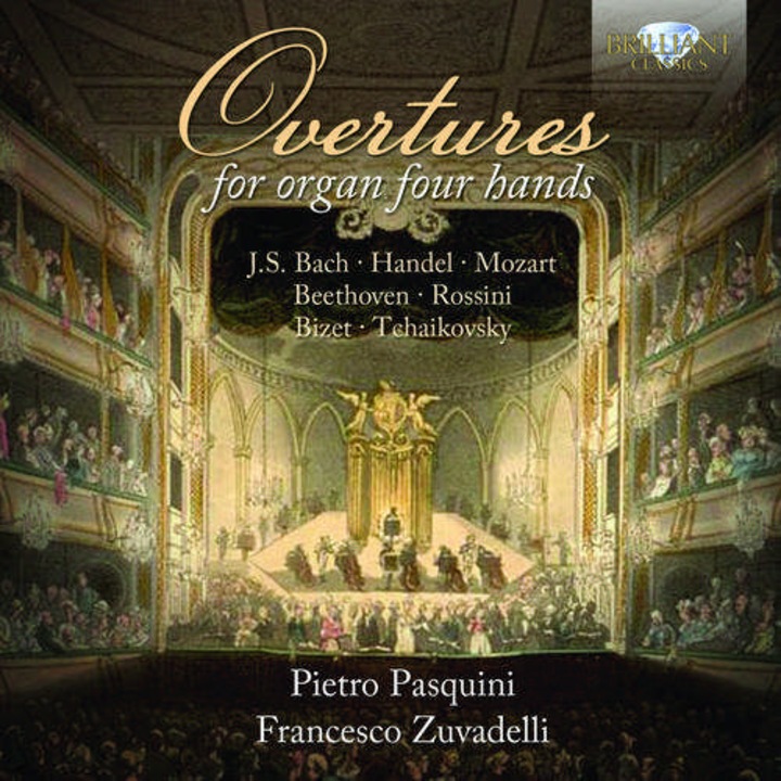 Overtures for Organ Four Hands CD