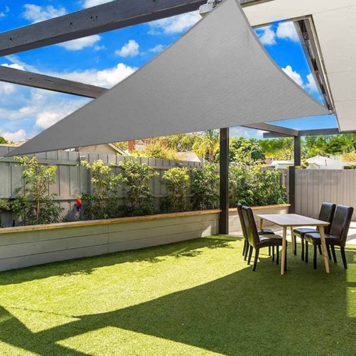 Napvitorla - 3 x 3 x 3 m - szürke